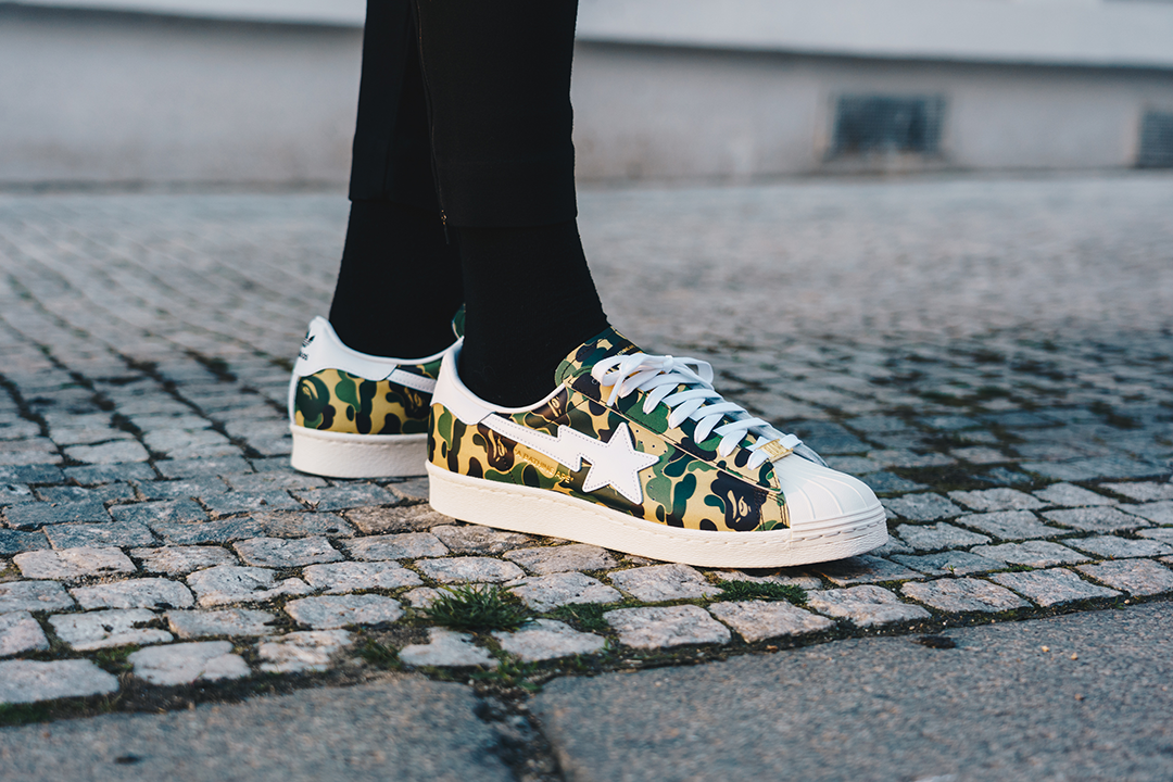 Adidas superstar hot sale bape